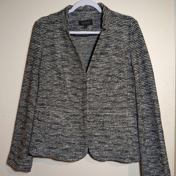 Talbots boucle tweed blazer - Picture 1 of 8